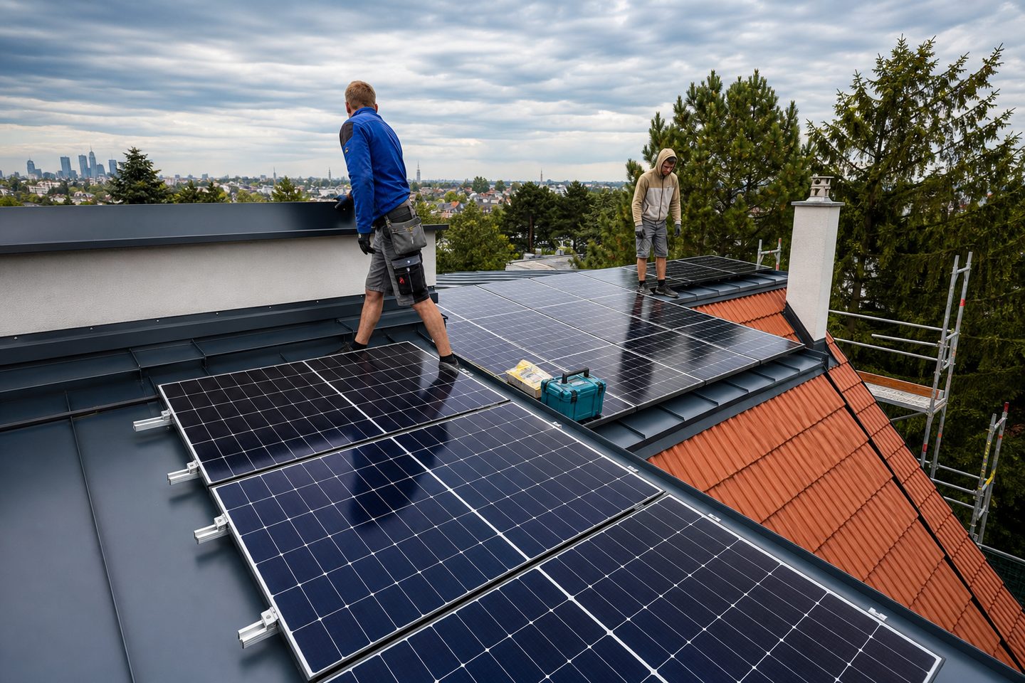 Photovoltaikanlage in Tulln, Niederösterreich