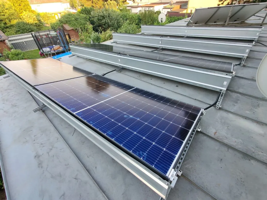 Dachausrichtung für Photovoltaik