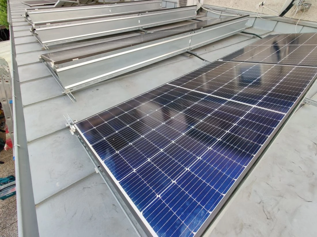 Photovoltaik-Referenzanlage im Bezirk Tulln – Projekt 1 von Elektro VolteX